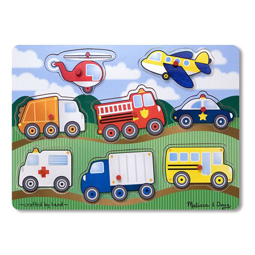 Rompecabezas Transportes Pijas