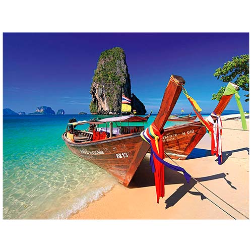 Rompecabezas Playa Phra Nang: Tailandia