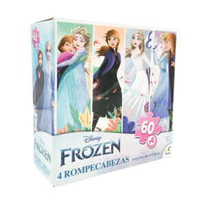 Rompecabezas (4 x 60) Novelty: Disney Frozen