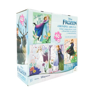 Rompecabezas (4 x 60) Novelty: Disney Frozen - Image 3